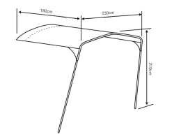 Outdoor Revolution Movelite T4E PC Front Canopy 15 Outdoor Revolution Movelite T4E PC Front Canopy -Outdoor Camping Store movelite pc canopy 1a