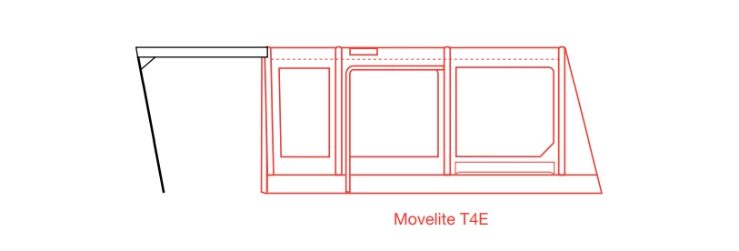 Outdoor Revolution Movelite T4E PC Front Canopy 7 Outdoor Revolution Movelite T4E PC Front Canopy - Image 7