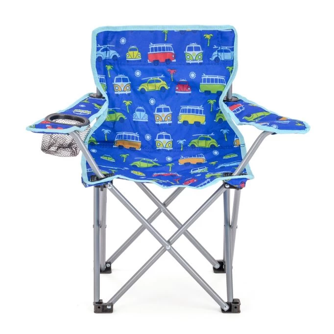 Volkswagen Kids Blue Camping Chair 1 Volkswagen Kids Blue Camping Chair