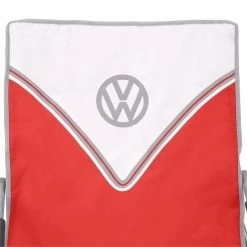 Volkswagen Red Campervan Folding Low Camping Chair -Outdoor Camping Store ol0192 vw low folding chair red 3 99a111