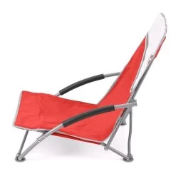 Volkswagen Red Campervan Folding Low Camping Chair -Outdoor Camping Store ol0192 vw low folding chair red 4 26d633