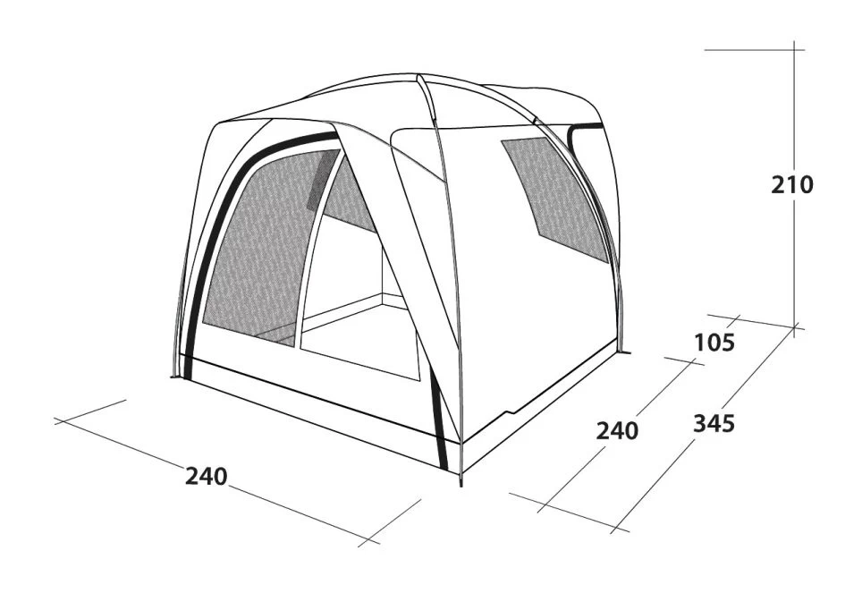 Outwell Beachcrest Driveaway Awning 14 Outwell Beachcrest Driveaway Awning - Image 14