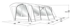Outwell Montana 6PE Tent 13 Outwell Montana 6PE Tent -Outdoor Camping Store outwell montana 6pe tent dimensions
