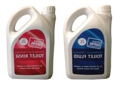 WoC Blue 2 Ltr & Pink 2 Ltr Toilet Fluid Package -Outdoor Camping Store package 2 1 1