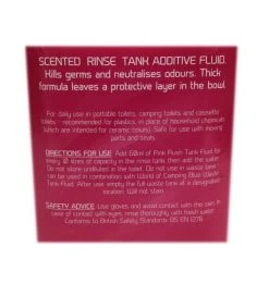 WoC Blue 2 Ltr & Pink 2 Ltr Toilet Fluid Package -Outdoor Camping Store pink back 1 1