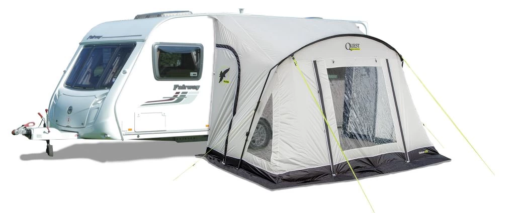 Quest Falcon 325 Poled Porch Caravan Awning 4 Quest Falcon 325 Poled Porch Caravan Awning - Image 4