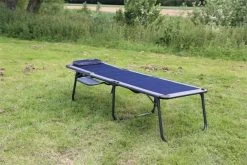 Pair Of Quest Elite Ragley Pro Loungers -Outdoor Camping Store quest ragley pro lounge with side table