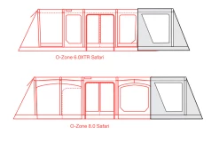 Outdoor Revolution Ozone Safari Front Porch Extension 20 Outdoor Revolution Ozone Safari Front Porch Extension -Outdoor Camping Store safari 3