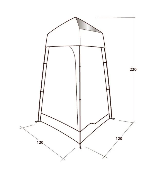 Outwell Seahaven Comfort Station Single Utility Tent 2 Outwell Seahaven Comfort Station Single Utility Tent - Image 2