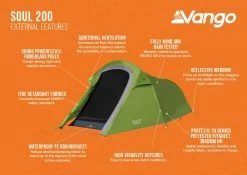 Vango Soul 200 Tent 10 Vango Soul 200 Tent -Outdoor Camping Store soul 200 infographic lr