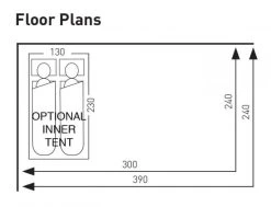 Sunncamp Ultima Versara Air 390 Awning -Outdoor Camping Store ultima versara air 390 300 floor plan