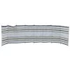 Blue Diamond 9 Pole Sand/Grey Contemporary Stripe Windbreak