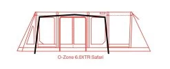 Outdoor Revolution Ozone 6.0 XTR Safari Side Sun Wing -Outdoor Camping Store xtr safari 2
